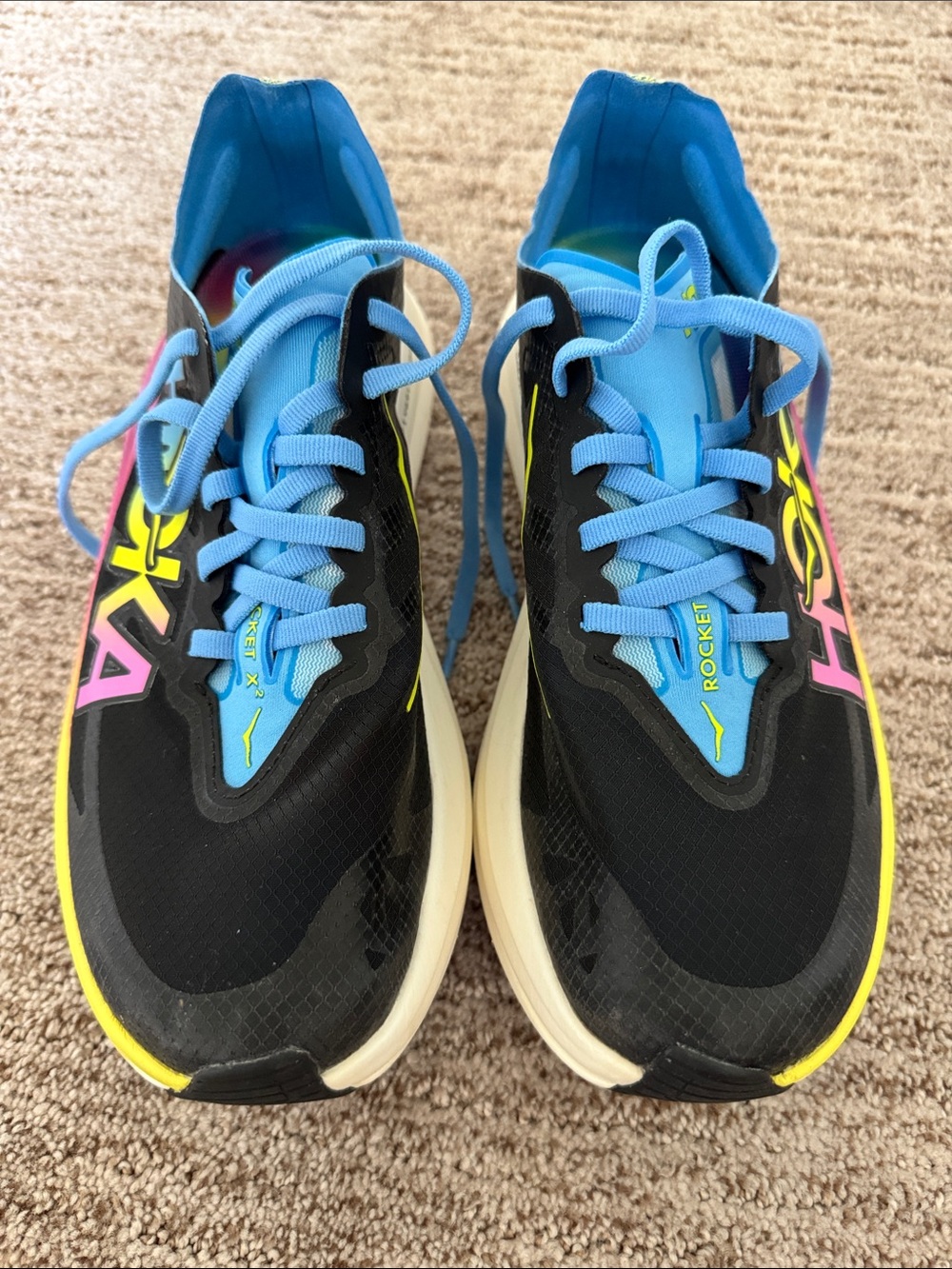 Lightly Used - HOKA Rocket X2 - Size 8.5
